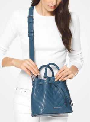 Blakely Small Quilted Leather Bucket Bag – Michael Kors Pre